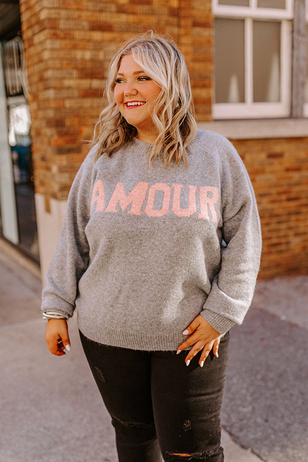 Amour Knit Sweater Curves