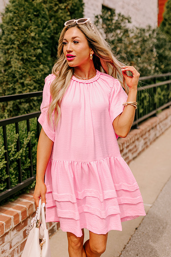 Southern Sweetheart Shift Dress in Pink