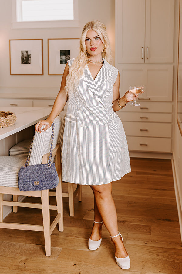Country Club Chic Wrap Dress Curves