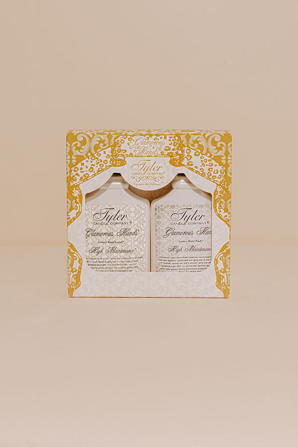Tyler Candle Company Glamours Hands Gift Set in High Maintenance Image - 2