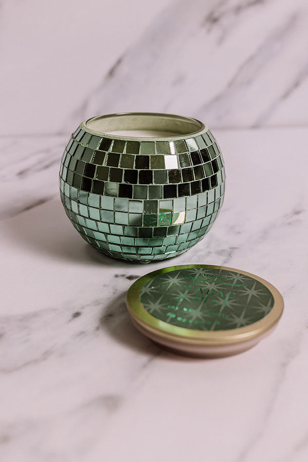 Paddywax Magique Disco Ball Candle in Tabac and Pine Image - 1