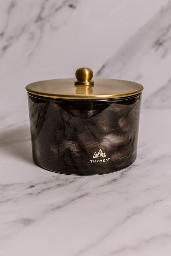 Thymes Noir Woods 3-Wick Poured Candle Image - 1