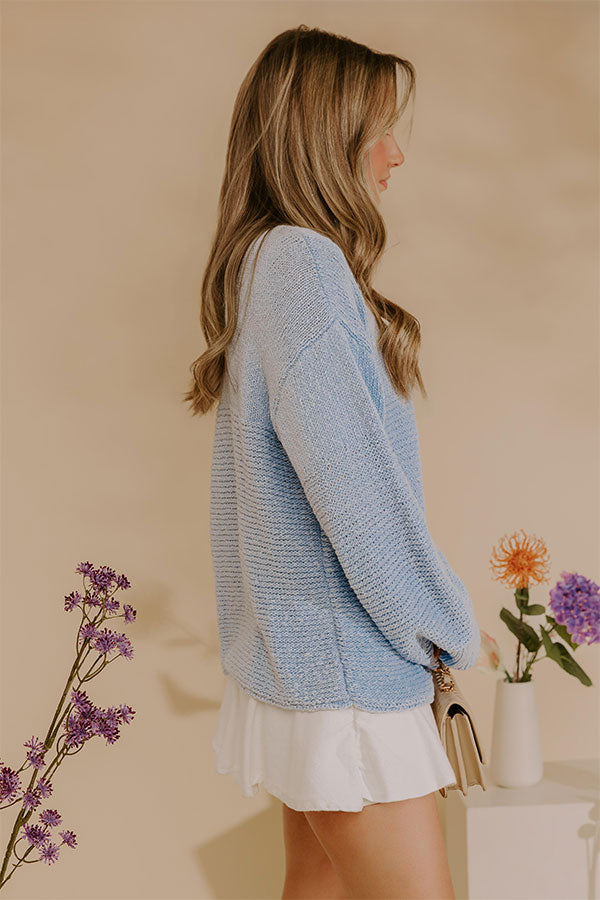 Spring Street Chic Knit Sweater Image - 3