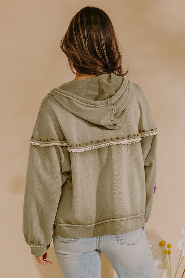 Darling In The City Vintage Wash Hoodie Image - 5