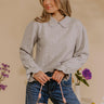 Chic Agenda Pointelle Knit Sweater Top Image - 1