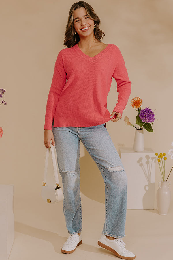 New Season Waffle Knit Top Image - 2