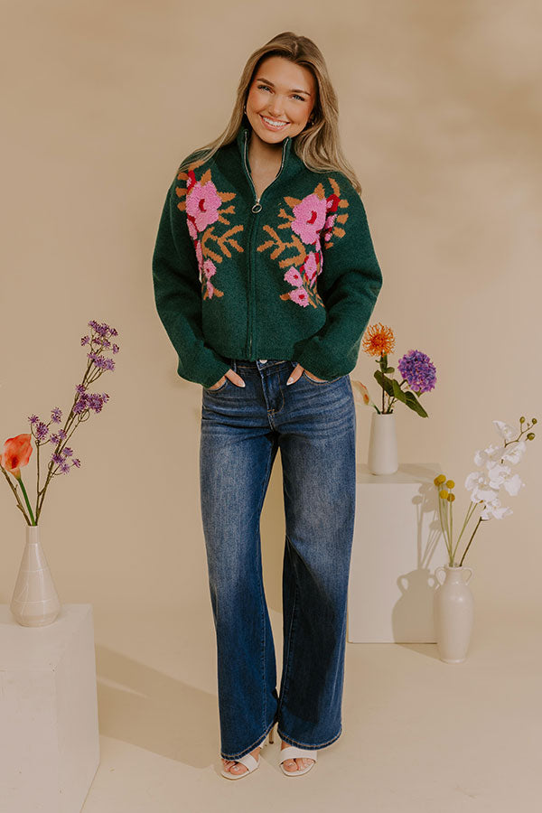 Early Bloom Knit Sweater Image - 2
