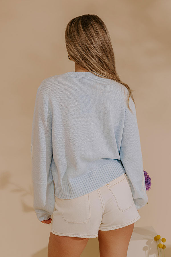 Daydream Darling Floral Embroidered Knit Sweater Image - 4