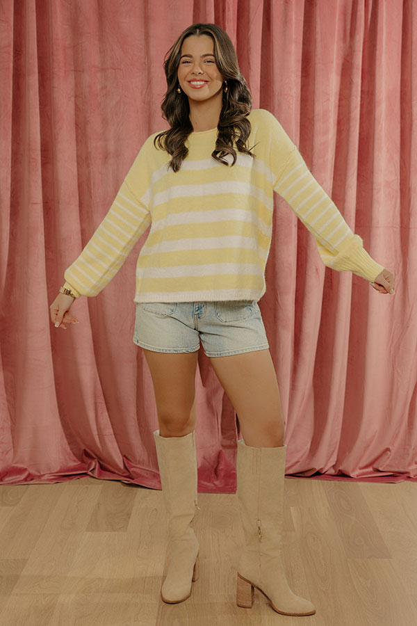 Dockside Cutie Stripe Knit Sweater Image - 5