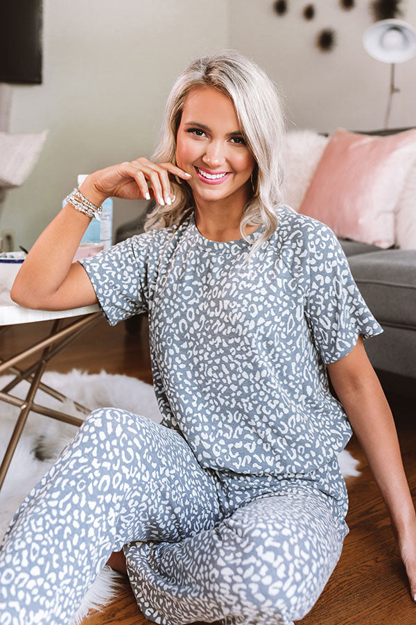 The Cozy Leopard Sweater Top main image 0