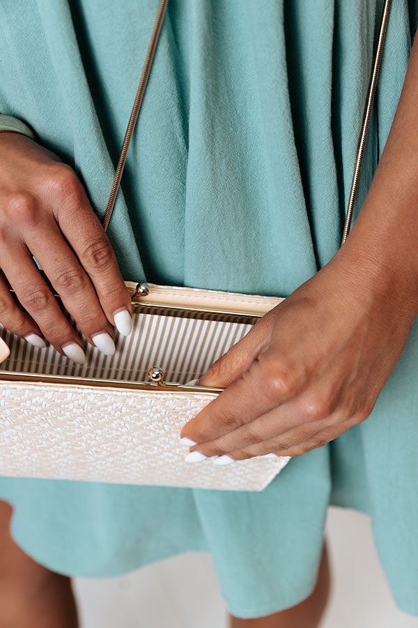 Certified Chic Woven Clutch Image - 4