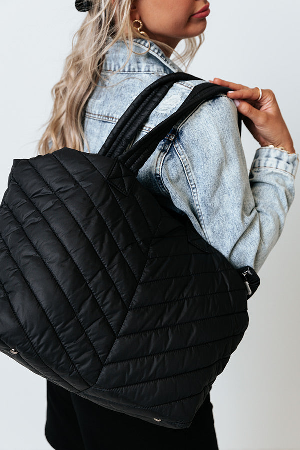 Cool Commitment Quilted Tote Image - 3