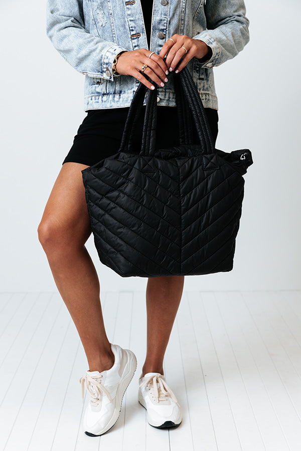 Cool Commitment Quilted Tote Image - 1