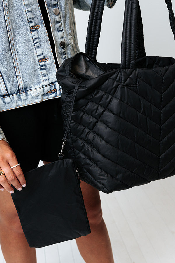 Cool Commitment Quilted Tote Image - 5