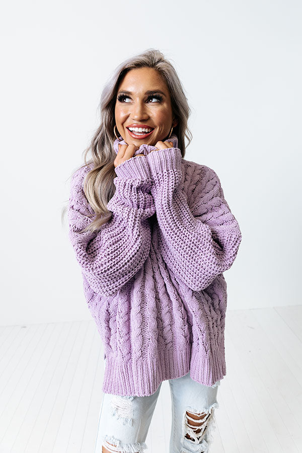 Cable Knit Funky Knit Sweater Cute To Be Cool Cable Knit Sweater