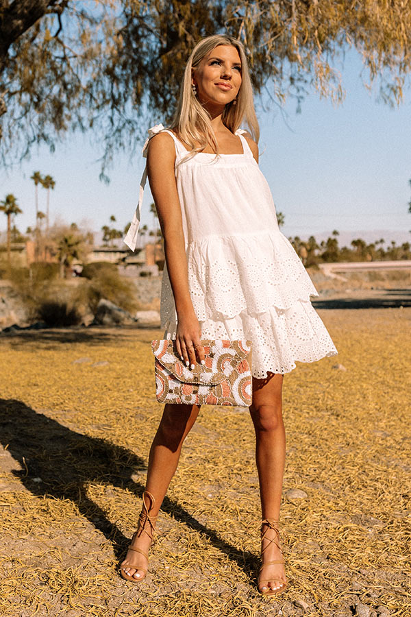 the bay ladies dresses Womens Dresses Cocktail Attire The Bay Cocktail Dresses Cady Bay Leaf Sequin Embroidery Cocktail Dress With Draped Petal Sleev
