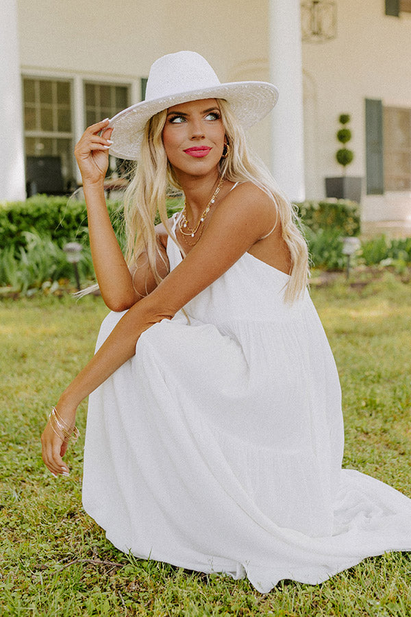 Travel Life Maxi in White – Impressions Online Boutique