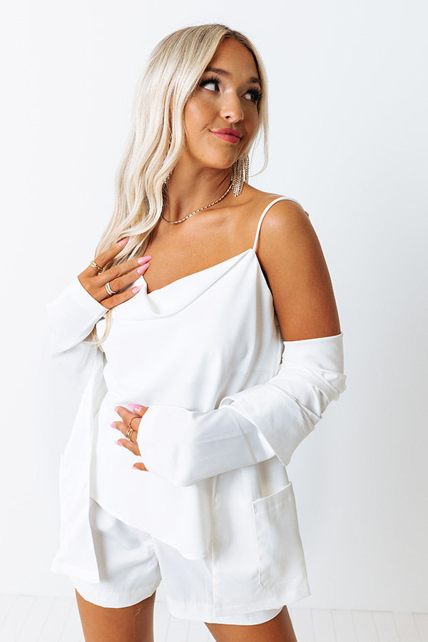 Better With Bubbly Shift Top In Ivory