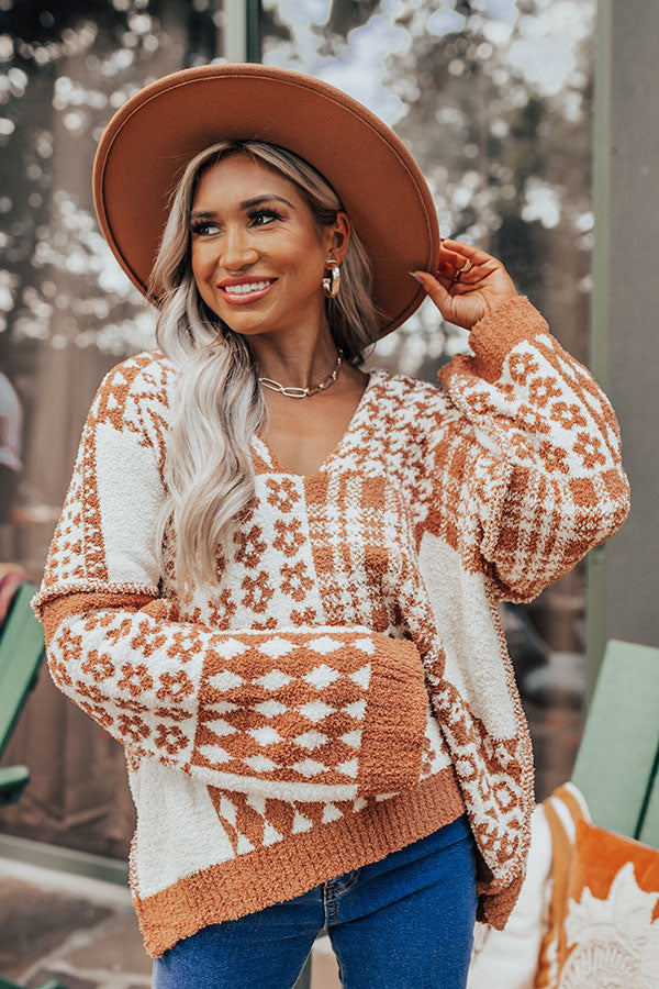 Latte Pick Me Up Color Block Sweater – Impressions Online Boutique