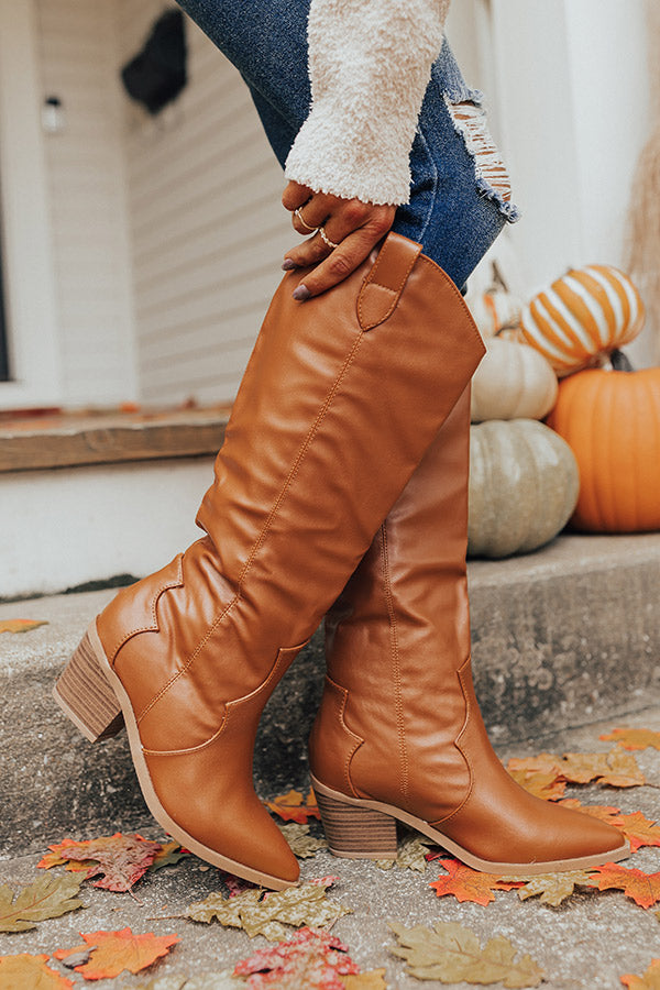 The Wisteria Faux Leather Boot
