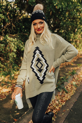 Away For The Winter Tunic Sweater
