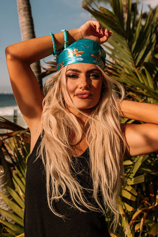 Head Scarf For Beach Swimsuit With Beach Head Scarf Beach Bunny