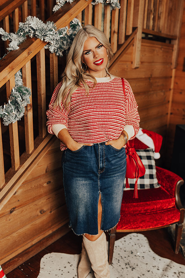 Holiday Fun Knit Sweater Curves