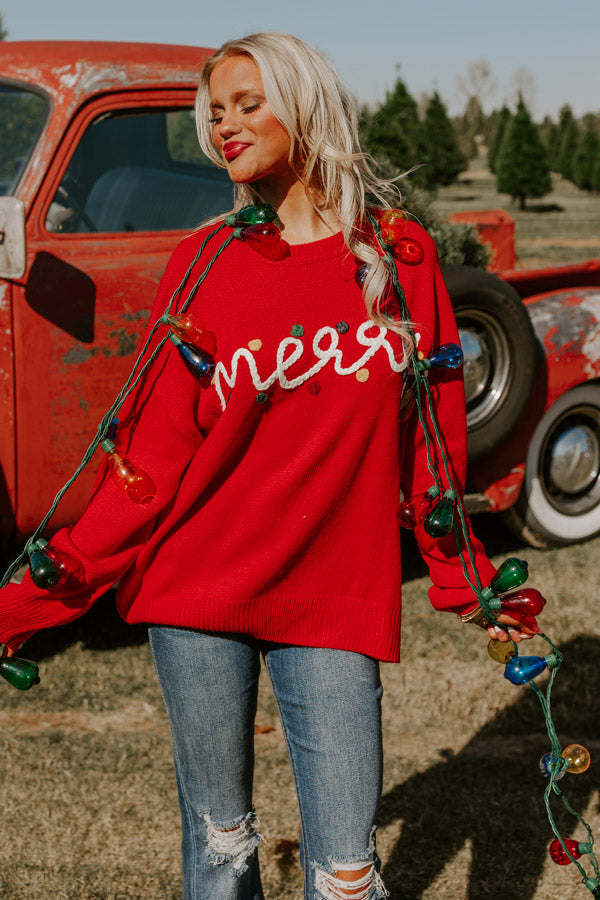 Verry Merry Knit Sweater