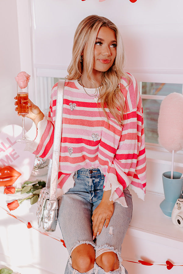 Silly Surprises Stripe Sweater