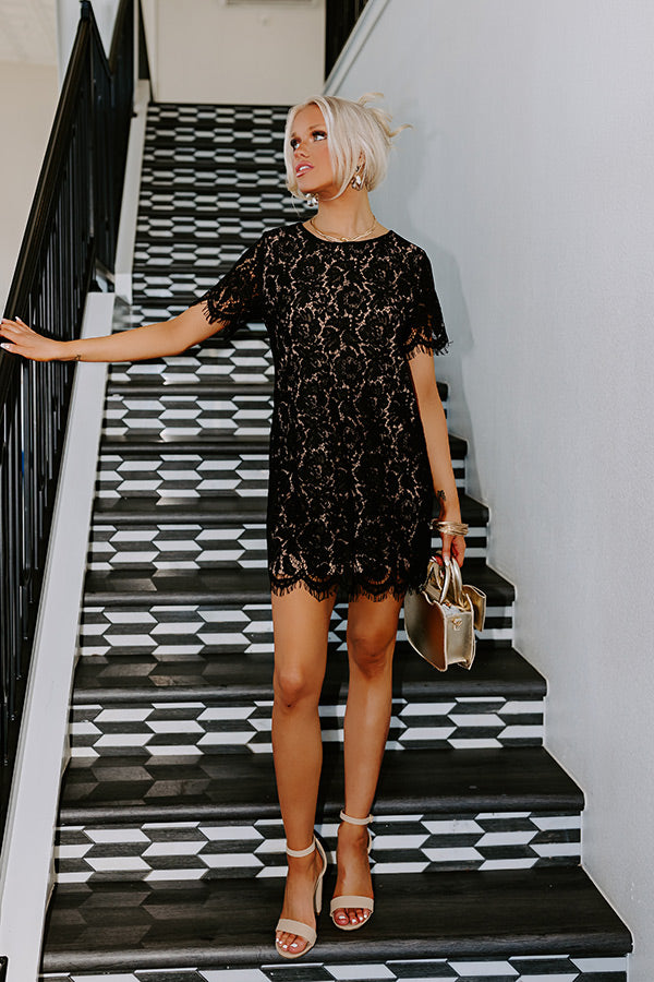 black lace dress red heels High Slit Split Hem Sleeveless Satin One Shoulder, Love Potion Lace Maxi Dress in Black/Red, Size 1X, For Valentine's Day