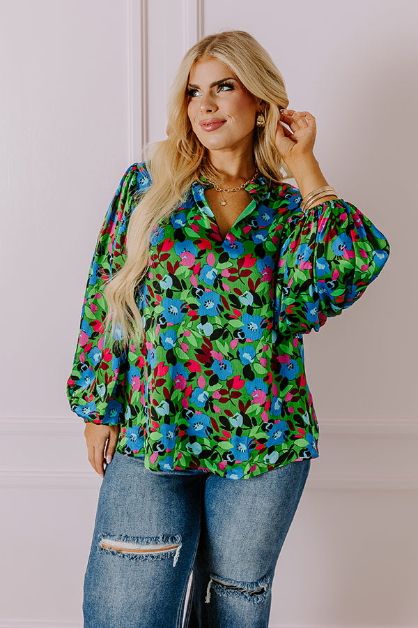 Making Joy Shift Top in Green Curves