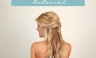How To Hair: Half-Up Fishtail - Impressions Online Boutique