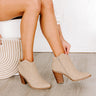 The Kasie Bootie In Beige Image - 1