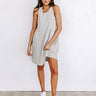 Summer Melody Babydoll Dress In Grey Image - 1