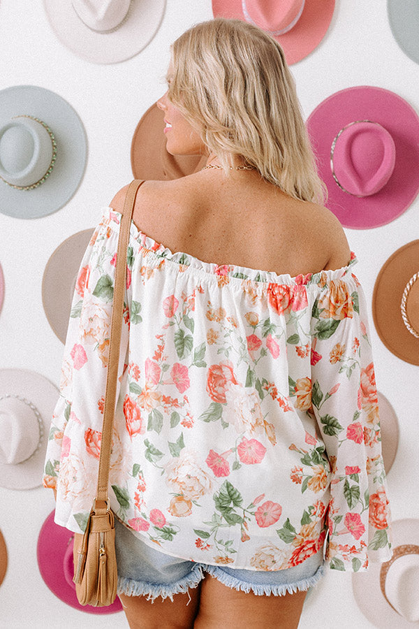 Perfect Moments Floral Shift Top Curves Image - 4