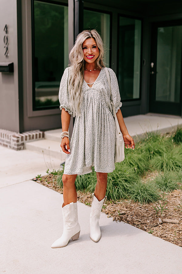 Follow Your Lead Dress In Ivory Image - 1