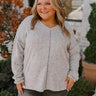 Cozy Coast Shift Top In Grey Curves Image - 1
