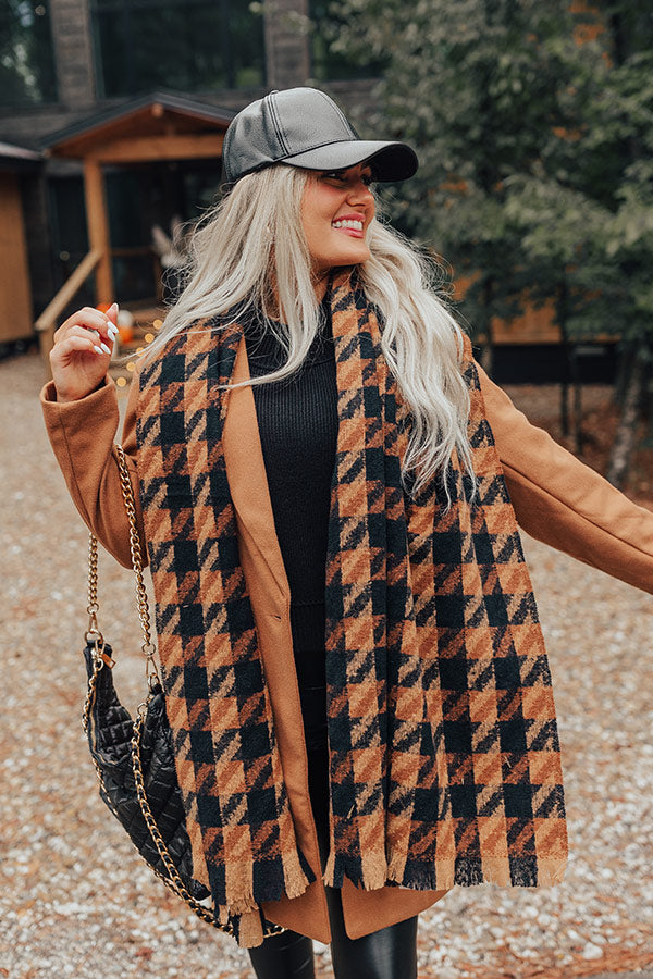 Cabin In Vermont Scarf Image - 2