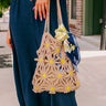 Sunflower Fields Woven Tote Image - 1