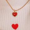 Radiant Romance Necklace In Red Image - 1