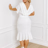 Look Amazing Midi in Ivory Curves Image - 1