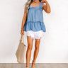 Cali Weekend Chambray Tank Image - 1