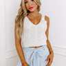 Biggest Smile Knit Top In Ivory Image - 1