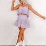 Total Appeal High Waist Shorts In Lavender Image - 1