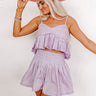 Total Appeal Crop Top In Lavender Image - 1