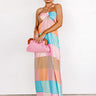 Follow Your Happiness Color Block Maxi Image - 1