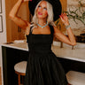 All The Allure Smocked Dress In Black Image - 1