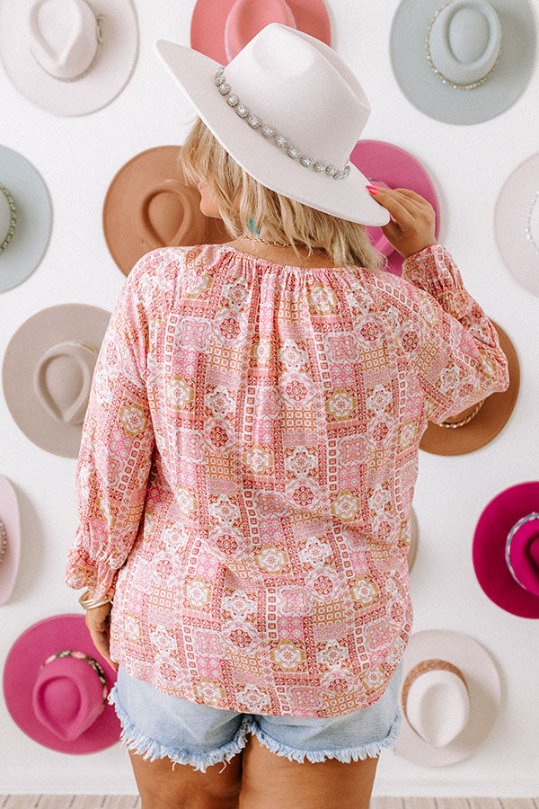 Second Glance Embroidered Shift Top Curves Image - 3