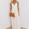 Sweetest Dream Eyelet Maxi In Cream Image - 1