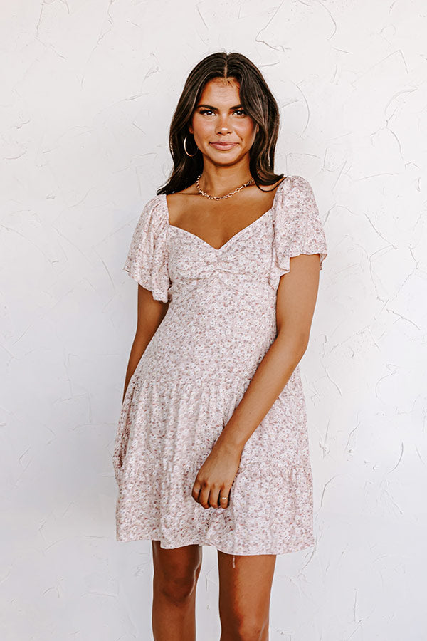 Remember My Smile Dress in Light Blush Image - 3